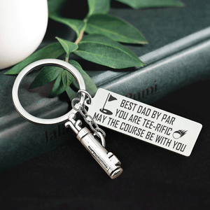 Golf Charm Keychain - Golf - To My Par-fect Dad - Thank You For Everything - Augkzp18005 - Gifts Holder