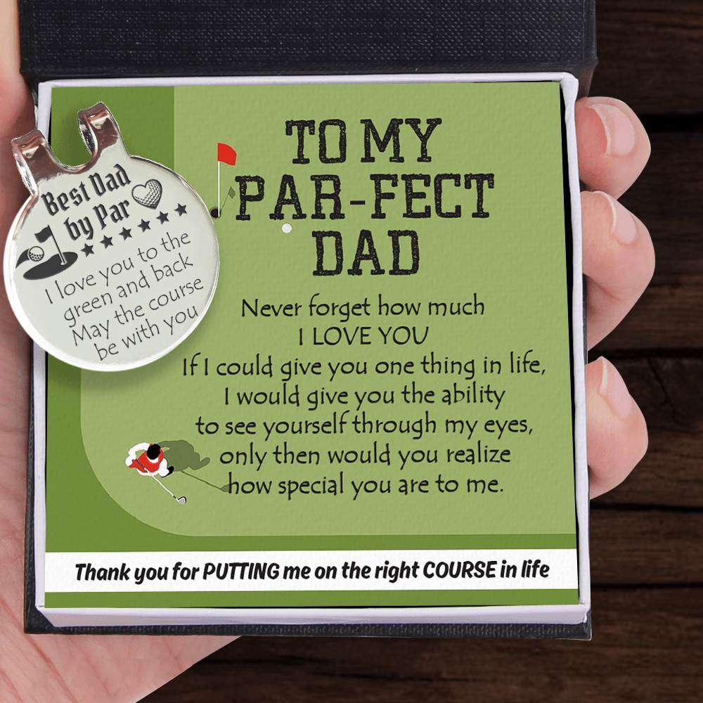 Golf Marker - Golf - To My Dad - Never Forget How Much I Love You - Augata18006 - Gifts Holder