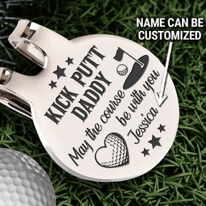 Golf Marker - Golf - To My Dad - Thank You For Putting Me On The Right Course In Life - Augata18007 - Gifts Holder