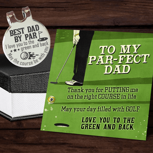 Golf Marker - Golf - To My Dad - Thank You For Putting Me On The Right Course In Life - Augata18008 - Gifts Holder