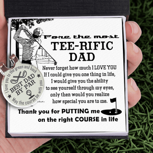 Golf Marker - Golf - To My Dad - Thank You For Putting Me On The Right Course In Life - Augata18009 - Gifts Holder