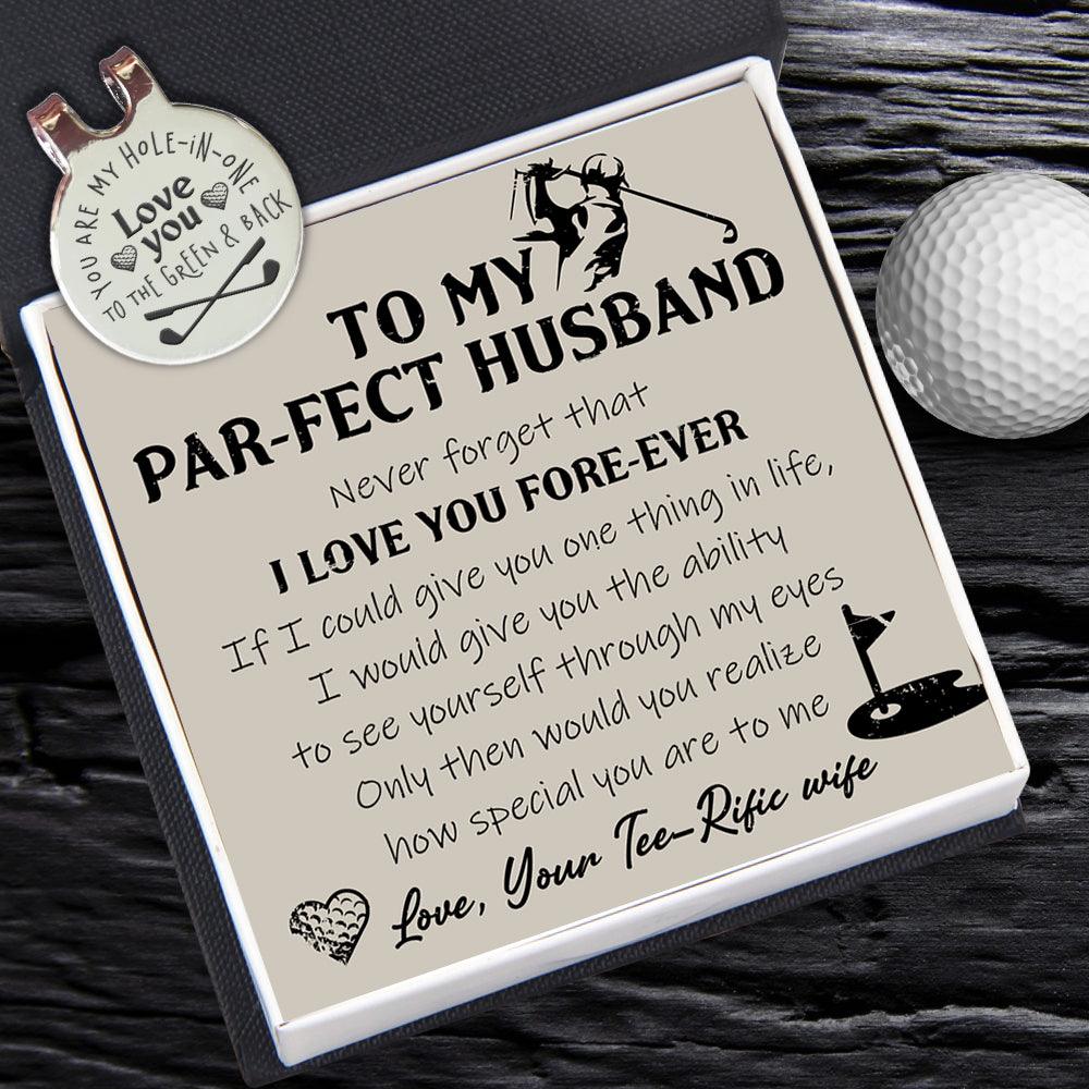 Golf Marker - Golf - To My Par-fect Husband - I Love You Fore-ever - Augata14003 - Gifts Holder