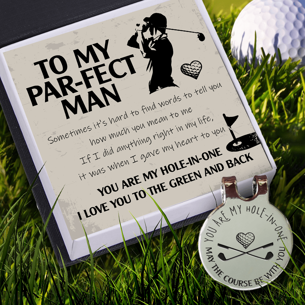 Golf Marker - Golf - To My Par-fect Man - I Gave My Heart To You - Augata26011 - Gifts Holder