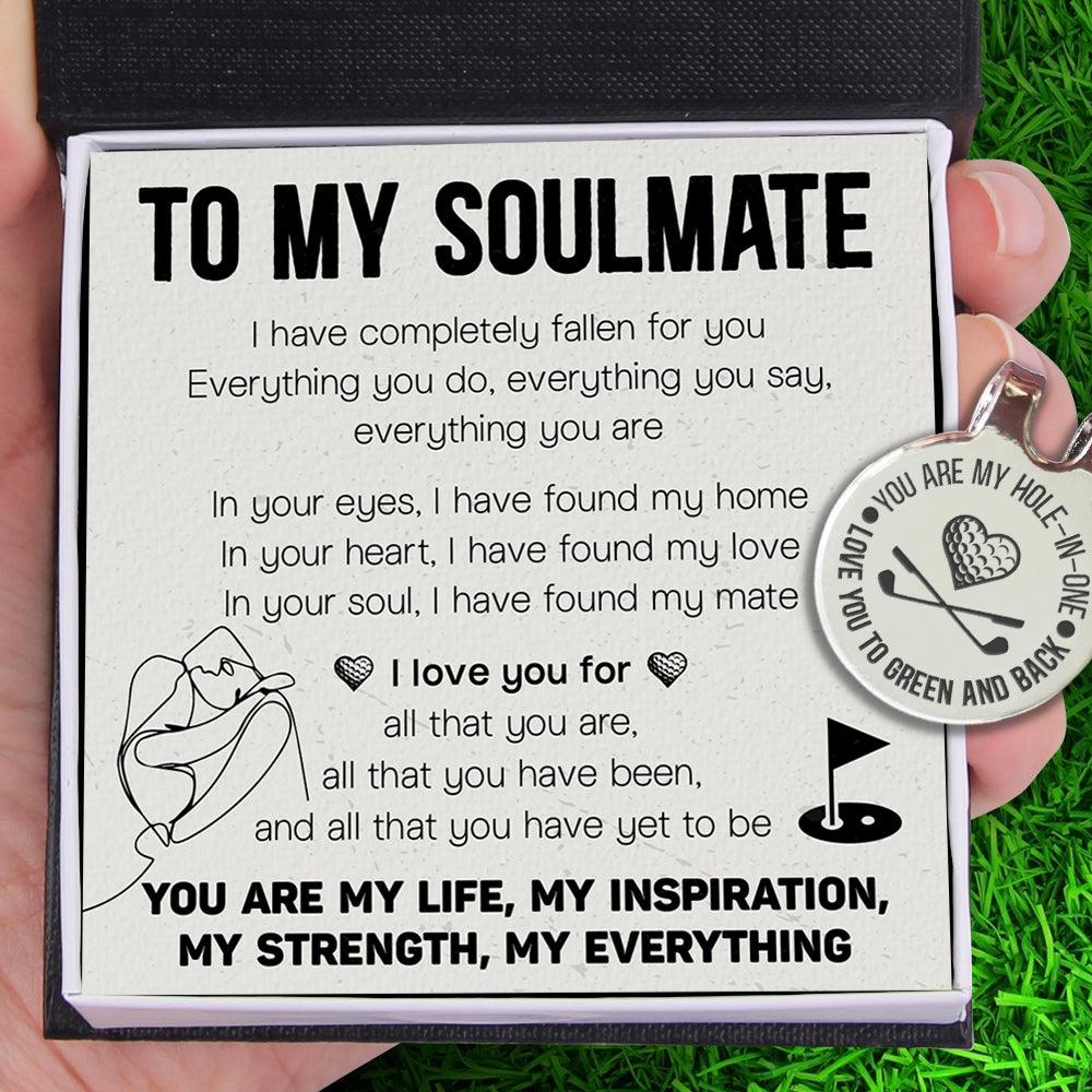 Golf Marker - Golf - To My Soulmate - In Your Soul, I Have Found My Mate - Augata13001 - Gifts Holder