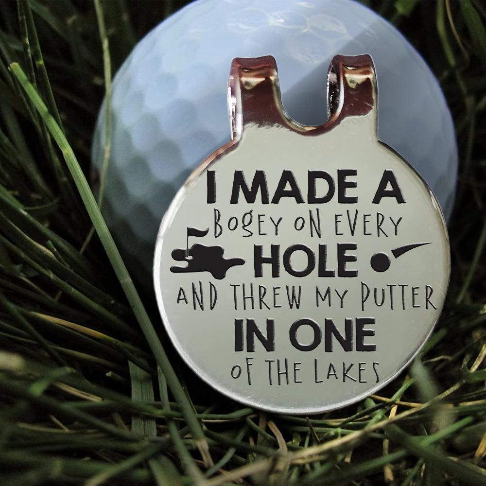 Golf Marker - Golf - To Myself - I Made A Bogey On Every Hole - Augata34001 - Gifts Holder