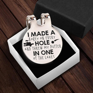 Golf Marker - Golf - To Myself - I Made A Bogey On Every Hole - Augata34001 - Gifts Holder