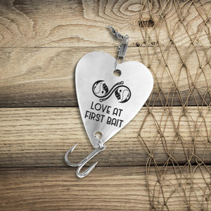 Heart Fishing Lure - Fishing - To My Fisherwoman - You Are The Greatest Catch Of My Life - Augfc13003 - Gifts Holder