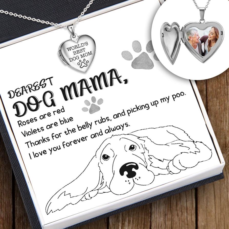 Mama Heart Lock Necklace