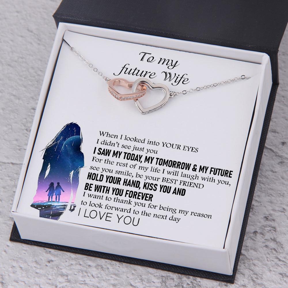 rakva 925 Silver Gift Future Wife Necktace, To My Future Wife Love You To  The Moon Necklace, Gift For Future Wife, Engagement Gift For Her : Amazon.in:  Jewellery