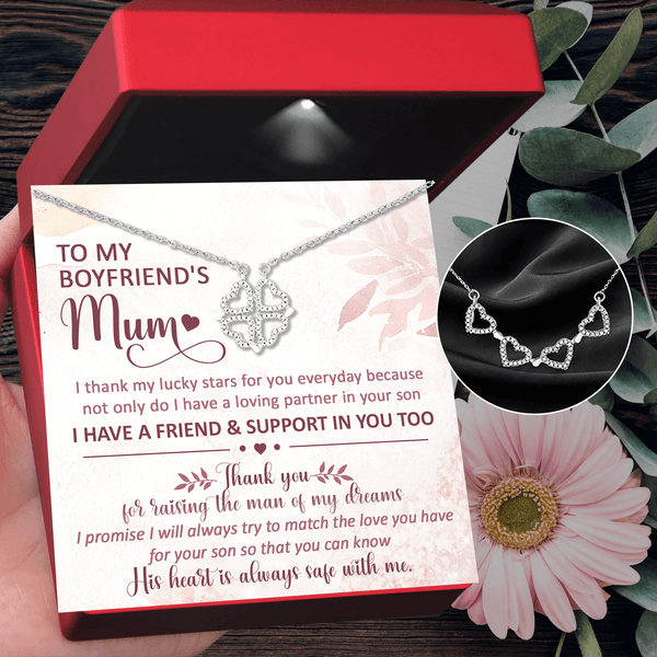 To My Girlfriend Lucky To Have You Inseparable Necklace - Express Your Love  Gifts