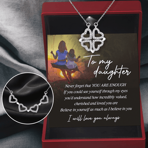 Lucky Necklace - Family - To My Daughter - Believe In Yourself As Much As I Believe In You - Augnng17001 - Gifts Holder