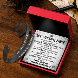 Mom & Son Bracelets - Viking - My Viking Son - Love You To Valhalla And Back - Augbt16003 - Gifts Holder