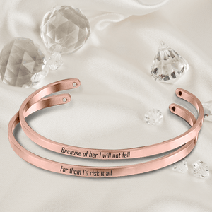 Mother Daughter Bracelets - Family - To My Dear Mother - You Mean The World To Me - Augbt19016 - Gifts Holder