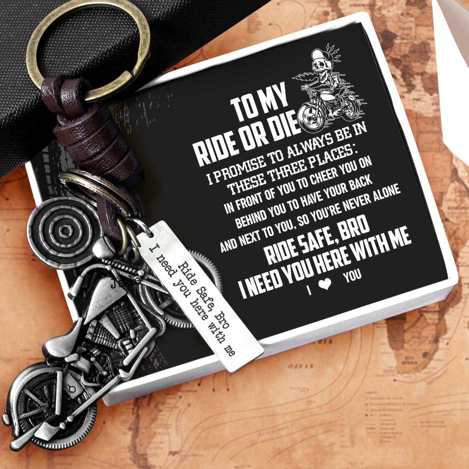 Motorcycle Keychain - Biker - To My Friend - I Love You - Augkx33002 - Gifts Holder