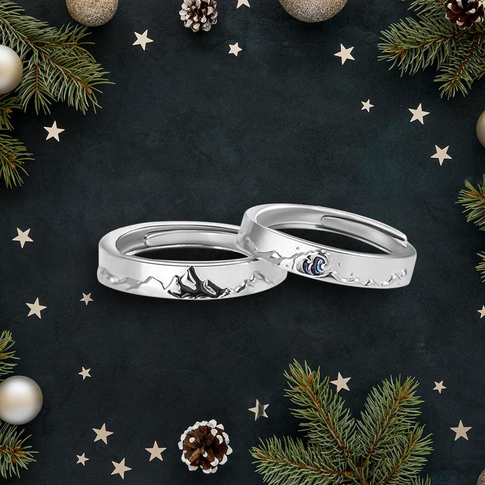 Matching Couple Rings for Him and Her Sets Promise Rings Girlfriend  Boyfriend Birthday Christmas Gifts for