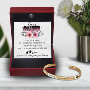 Mum Bracelet - Family - To My Mum-to-be - Kisses And Kicks From Your Tummy - Augbzf19006 - Gifts Holder