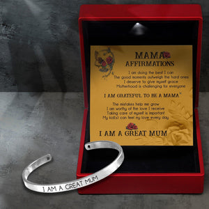 Mum Bracelet - Skull - To My New Mum - I Am A Great Mum - Augbzf19007 - Gifts Holder