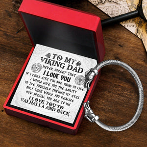 Norse Dragon Bracelet - Viking - From Son - To My Dad - Never Forget That I Love You- Augbzi18004 - Gifts Holder