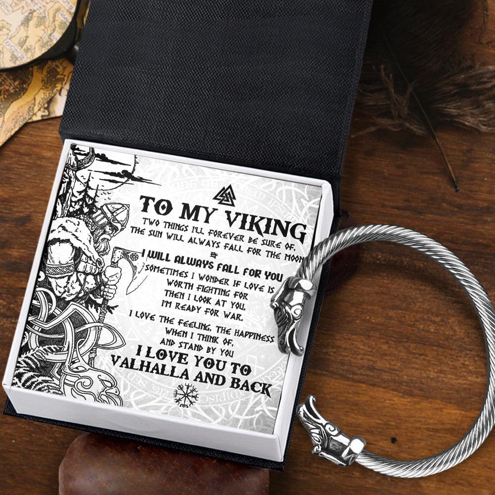 Norse Dragon Bracelet - Viking - To My Man - I Will Always Fall For You - Augbzi26004 - Gifts Holder