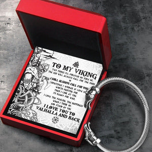 Norse Dragon Bracelet - Viking - To My Man - I Will Always Fall For You - Augbzi26004 - Gifts Holder