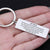 Engraved Keychain - My Man I Want All Of My Lasts To Be With You - Augkc26001