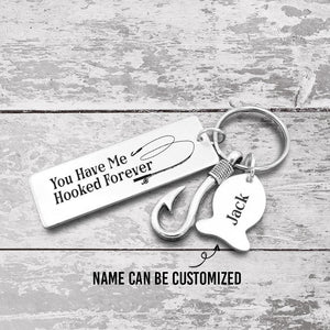 Personalised Fishing Hook Keychain - Fishing - To My Man - You've Been The Best Catch Every Season Of My Life - Augku26010 - Gifts Holder