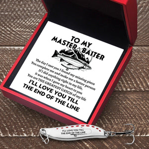 Fishing Spoon Lure - Fishing - To My Master Baiter - You Are The Greatest Catch - Augfaa26001 - Gifts Holder