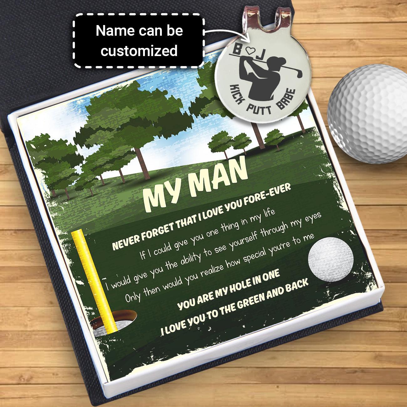 Personalised Golf Marker - Golf - To My Man - How Special You're To Me - Augata26002 - Gifts Holder