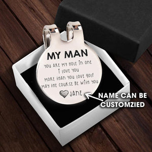 Personalised Golf Marker - Golf - To My Man - I Love You More Than You Love Golf - Augata26008 - Gifts Holder