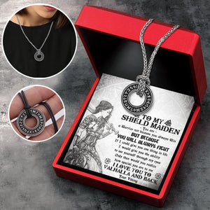 Personalised Viking Rune Necklace - Viking - To My Shield Maiden - How Special You Are To Me - Augndy13001 - Gifts Holder