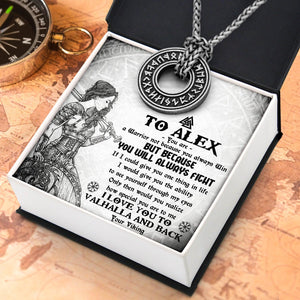Personalised Viking Rune Necklace - Viking - To My Shield Maiden - How Special You Are To Me - Augndy13001 - Gifts Holder