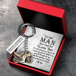 Sportbike Keychain - Biker - My Love - I Love You - Augkei26001 - Gifts Holder