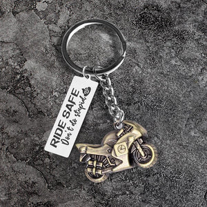 Sportbike Keychain - Biker - To My Son - If You Lose Your Way - Augkei16001 - Gifts Holder