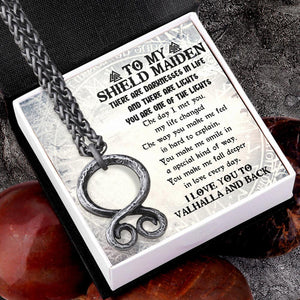 Troll Cross Necklace - Viking - To My ShieldMaiden - You Are One Of The Lights - Augnfq13002 - Gifts Holder