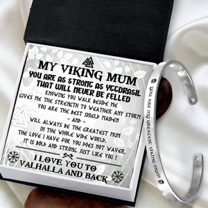 Viking Bracelet - Viking - My Viking Mum - I Love You To Valhalla & Back - Augbzf19002 - Gifts Holder