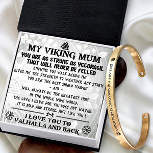 Viking Bracelet - Viking - My Viking Mum - I Love You To Valhalla & Back - Augbzf19002 - Gifts Holder