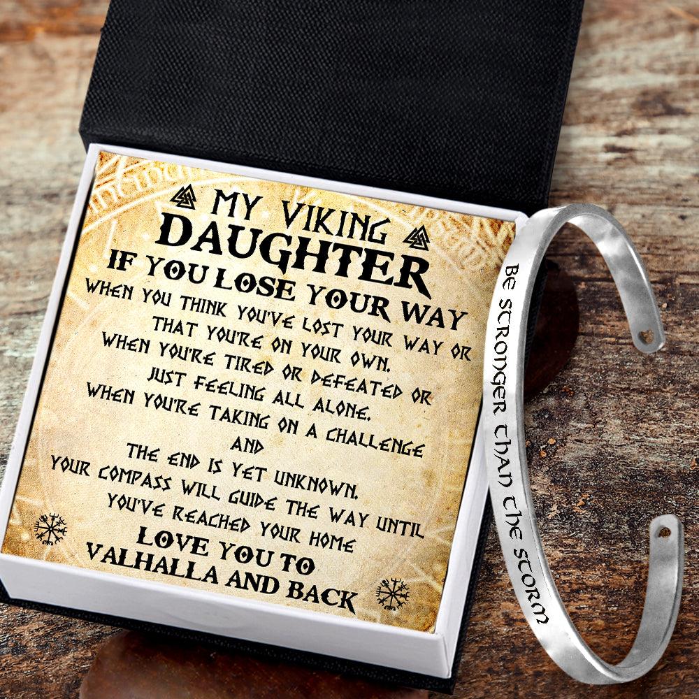 Viking Bracelet - Viking - To My Daughter - If You Lose Your Way - Augbzf17007 - Gifts Holder