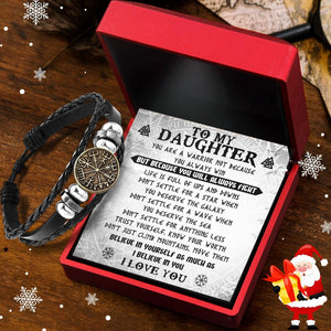 Viking Compass Bracelet - Viking - To My Daughter - Believe In Yourself - Augbla17001 - Gifts Holder