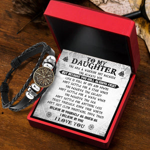 Viking Compass Bracelet - Viking - To My Daughter - Believe In Yourself - Augbla17001 - Gifts Holder