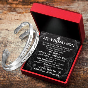 Viking Couple Bracelets - Viking - My Viking Son - I Love You To Valhalla And Back - Augbt16002 - Gifts Holder