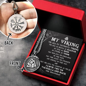 Viking Knot Necklace - Viking - To My Man - You Are My Favorite Viking - Augnfv26001 - Gifts Holder