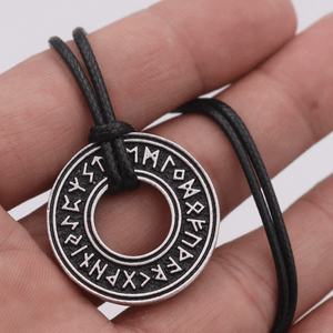 Viking Rune Necklace - Viking - To My Son - Because You Will Always Fight - Augndy16001 - Gifts Holder