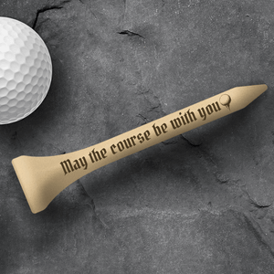 Wooden Golf Tee - Golf - To My Par-fect Man - I Belong To You, Now And Forever - Augah26002 - Gifts Holder