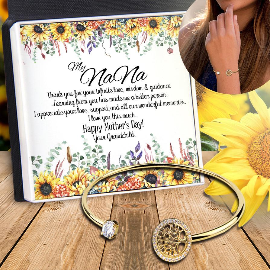 Yggdrasil Bracelet - Family - To Nana - Happy Mother's Day - Augbbd21001 - Gifts Holder